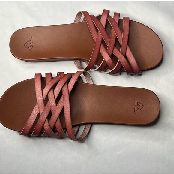 Roxy Shoes - Roxy leather slides